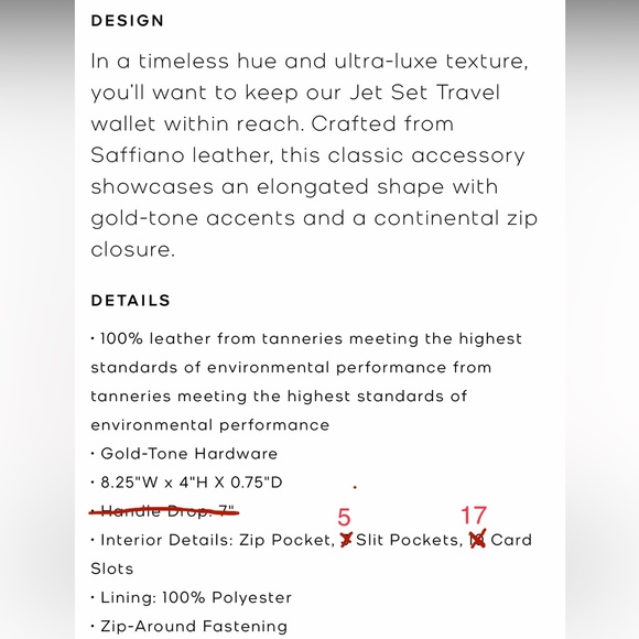 MICHAEL KORS Cross Grain Leather Continental Zip Around Accordion Wallet - Picture 14 of 14